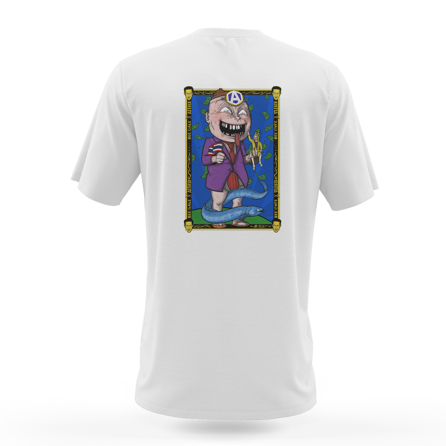 !BxA - T-Shirt da uomo mod. GALACTRIX BACK